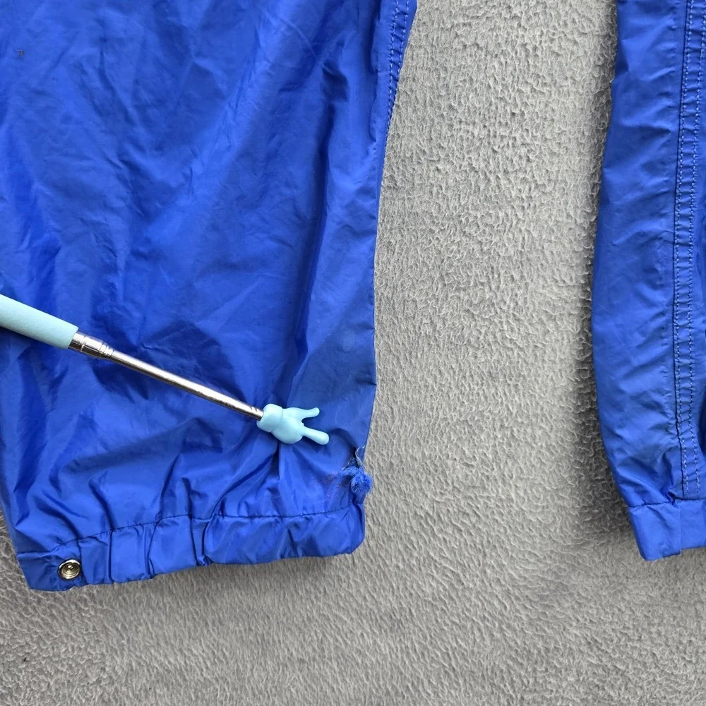 VINTAGE The North Face Men Pants W-M Blue Rain Goretex Outdoor 80s USA READ